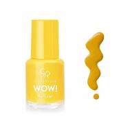 Лак для ногтей WOW! Nail Color Clear 6 GOLDEN ROSE