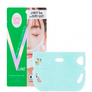 Гидрогелевая маска для V-линии лица - Контроль жирного блеска и акне 18 CATHY DOLL