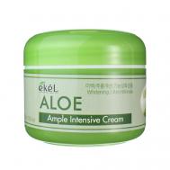 Крем для лица с Алоэ Ампульный Интенсивно увлажняющий Ample Intensive Cream Aloe 100 EKEL