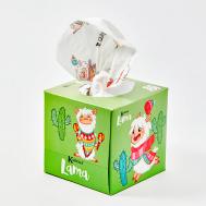 Салфетки косметические бумажные "Лама" 3 слоя KARTIKA