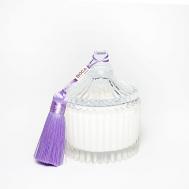 Свеча ароматическая FLORAL CHIC, жасмин, роза, бергамот 80 BOCA AROMA