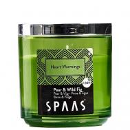 Свеча ароматическая в стакане с кольцом Груша инжир 1 Spaas