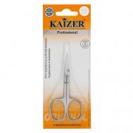 Ножницы маникюрные, закругленные, ручная алмазная заточка Kaizer