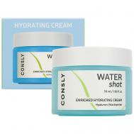 Крем для лица Увлажняющий с гиалуроновой кислотой и ниацинамидом Water Shot Enriched Hydrating Cream 50 Consly