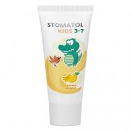 KIDS Зубная паста детская c 3 лет со вкусом Банан и манго защита от кариеса 50 STOMATOL