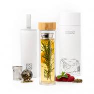 Термокружка - термос "Eco-Glass", из стекла, 350 мл Santai Living