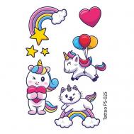 Временная переводная татуировка Tattoo PS-025 Полисфера