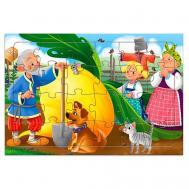 Пазл листовой на подложке Репка ГеоДом