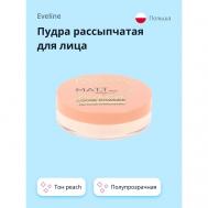 Пудра рассыпчатая для лица MATT MY DAY EVELINE