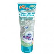 Гель-смузи для душа детский перламутровый бирюзовый 275 Baffy