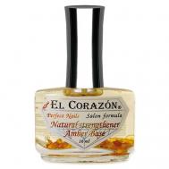 №436 Natural strengthener Amber Base Выравнивающая база под лак El Corazon