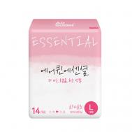 Прокладки гигиенические с крылышками Essential Large AIRQUEEN