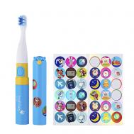 Звуковая зубная щетка Go-Kidz Blue, от 3 лет Brush-Baby
