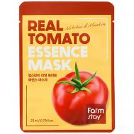 Маска для лица тканевая с экстрактом томата Real Tomato Essence Mask 23 FARMSTAY