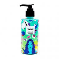 YOUNG Очищающее желе для умывания с экстрактами клубники, малины и ананаса 200 Selfielab