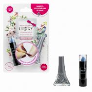 Лак и помада меняющая цвет в наборе Lukky