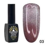 Гель лак кошачий глаз 24D Wild 01 Global Fashion