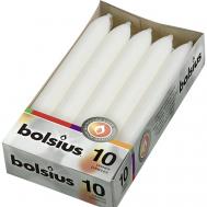 Свечи столовые Classic белые Bolsius