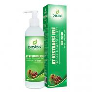 Гель- крем  конский каштан с охлаждающим эффектом снимает  ощущение тяжести в ногах и стопах 275 DESTEK