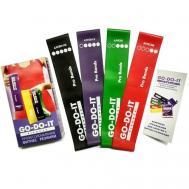 Фитнес резинки (набор из 4 шт) STANDARD + 24 бесплатные видео тренировки GO-DO-IT