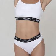 Трусы женские casual sport string белый Pierre Cardin