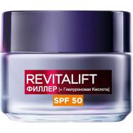 Дневной антивозрастной крем против морщин c SPF 50 Revitalift Филлер 50 L'Oreal Paris