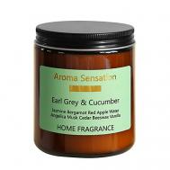 Свеча ароматическая чай Эрл Грей и огурец 200 ISILK