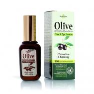 Сыворотка для лица и чувствительной кожи вокруг глаз увлажнение и питание 30 HerbOlive