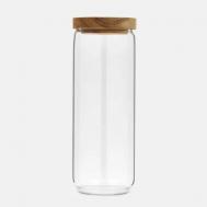 PREMIUM Банка для хранения с деревянной крышкой из акации, 1300 мл Kimberly