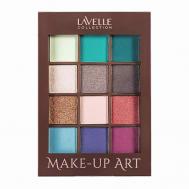 Тени для век Make up art тон 01 winter Lavelle Collection