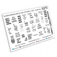 Слайдер-дизайн Надписи Любовь микс 2 BPW.Style