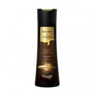 Шампунь Кератин Арган SHAMPOO KERATIN & ARGAN 400 VISAGE COLOR HAIR FASHION