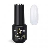 Каучуковая камуфлирующая база с шиммером, RUBBER BASE "Gloss Milk" ALL STAR PROFESSIONAL