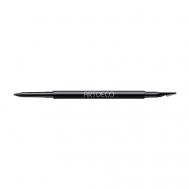 Карандаш для бровей ультратонкий с щеточкой Artdeco