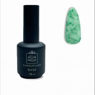 Каучуковая молочная база для гель-лака с поталью "Мохито" A’DA PROF