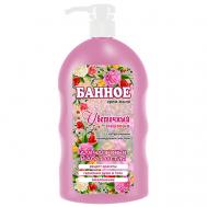 Банное крем-мыло Цветочный концентрат с эфирным маслом 800 AROMIKA