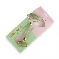 Натуральный нефритовый роликовый массажер для лица,  глаз и шеи, роллер AMG330 Gezatone