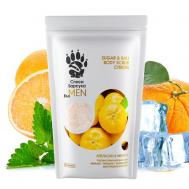 Скраб для тела охлаждающий и бодрящий с Апельсином и Ментолом 200 СПАСИ БАРСУКА