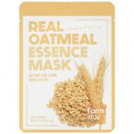 Маска для лица тканевая с экстрактом овса Real Oatmeal Essence Mask 23 FARMSTAY