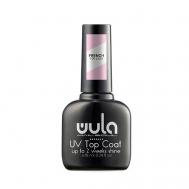 Верхнее покрытие с оптическим отбеливателем French top coat WULA Nailsoul
