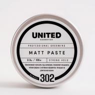 Сosmetics #302 Матовая паста сильной фиксации 100 United
