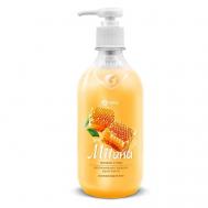 Жидкое крем-мыло "Milana" молоко и мед с дозатором 500 Grass