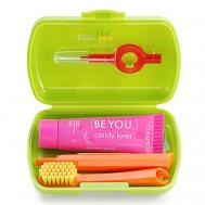 Дорожный набор BE YOU салатовый бокс Curaprox