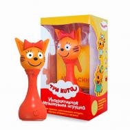 Интерактивная музыкальная игрушка Три кота. Карамелька. Белый шум, ночник, песенки ALILO