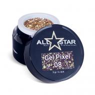 Гель для дизайна ногтей, "Gel Pixel 01" ALL STAR PROFESSIONAL