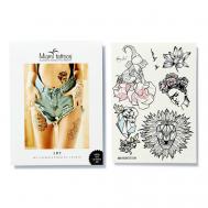 Переводные тату Art by Nora Ink_Metallic tattoo Miami Tattoos