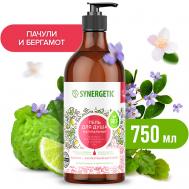 Гель для душа "Пачули и ароматный бергамот" 750 Synergetic
