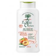 Гель для душа увлажняющий Персик из Маноска Peche de Manosque Gel Douche 270 LE PETIT OLIVIER