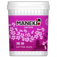 Палочки ватные SAKURA с 2 видами аппликатора Maneki