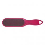 "DGP" Тёрка абразивная педикюрная двусторонняя с пластиковой ручкой Domix